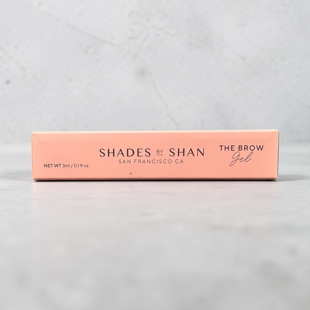 SHADES By SHAN The Brow Gel -Clear- 0.1 fl oz NEW in Box